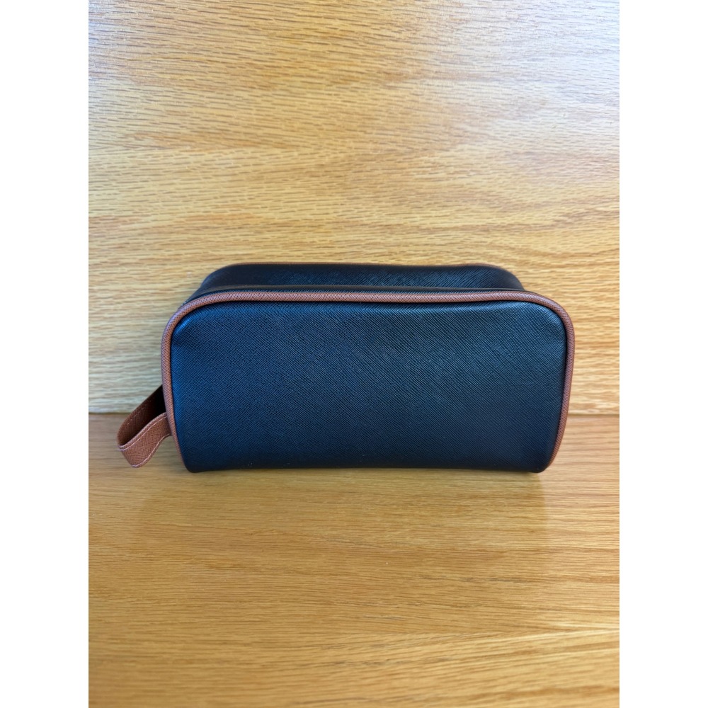 LANVIN PARFUMS Toiletry Bag Dopp Kit Black Turkish Airlines Business Amenity Kit